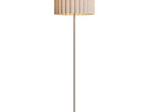 Floor lamp Lucina made of linen 3Dモデル