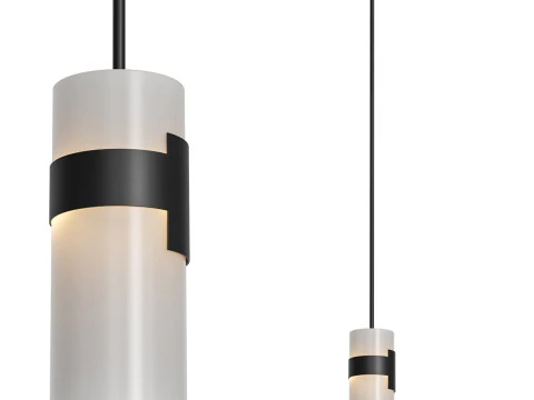 HOLLY HUNT의 Virtus 펜던트 조명 3D 모델