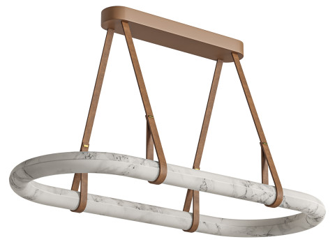Odda Hanging Light by HOLLY HUNT 3D-Modell