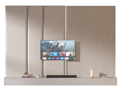 TV wall set 29 3D Модель