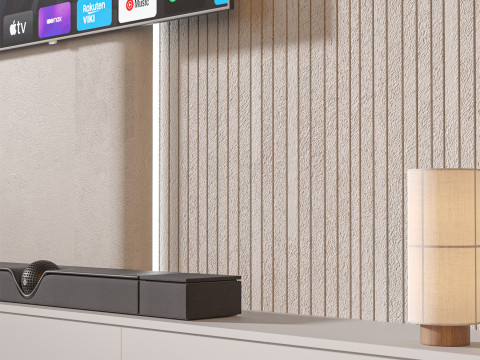 TV wall set 29 3D Модель