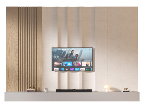 TV wall set 30 3D Модель