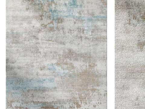 Lyra Silk Rug by The world of RH Model 3D