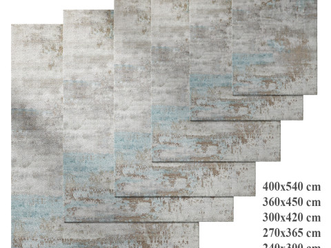 Lyra Silk Rug by The world of RH Modèle 3D