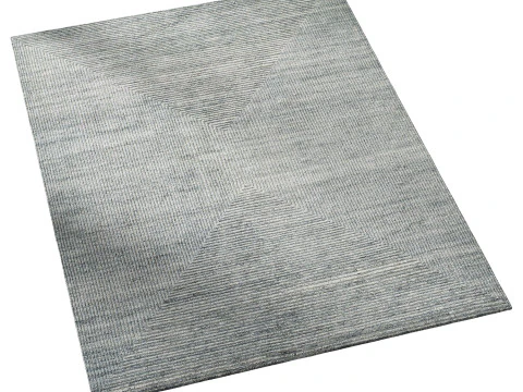 Ellipse Wool Rug by The world of RH 3D Model