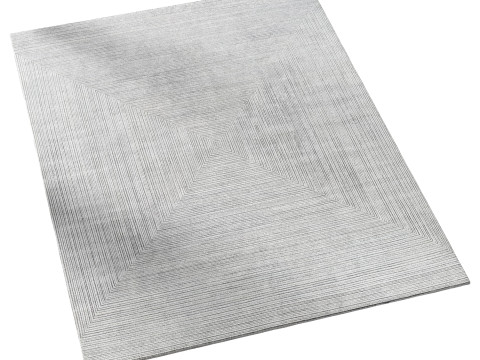 Odisha Silk Wool Rug by The world of RH Modèle 3D