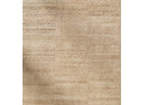 Tulsi Wool Silk Rug by The world of RH Modelo 3D