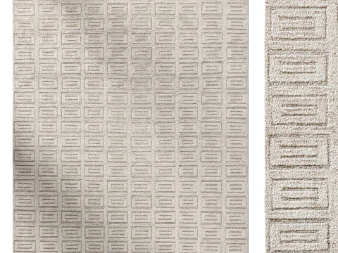 Dywan z jedwabnej wełny Rajouri marki The World of RH Model 3D