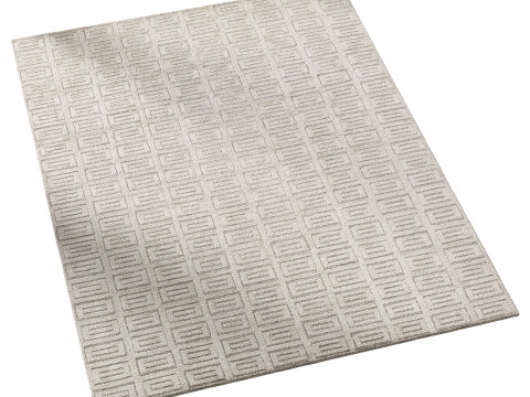 Rajouri Silk Wool Rug by The world of RH 3D Model