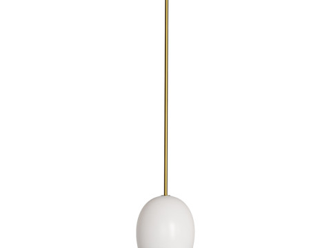 Pilule Pendant Light by HOLLY HUNT Model 3D