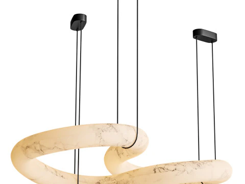 Lampu Gantung Infinity oleh HOLLY HUNT Model 3D