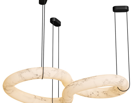 Infinity Hanging Light by HOLLY HUNT Modelo 3D