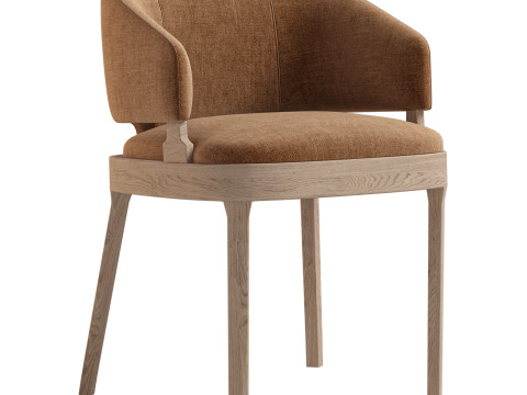 Custom Dining Chair 3D Model
