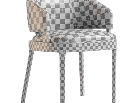 Custom Dining Chair 3D Model