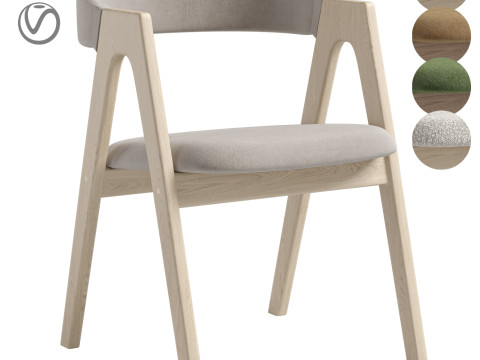 Deephouse Dublin chair 3Dモデル
