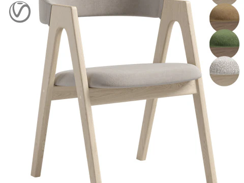 Deephouse都柏林椅子 3D 模型