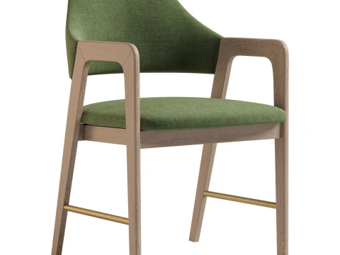 Milton Dining Armchair 3D Model