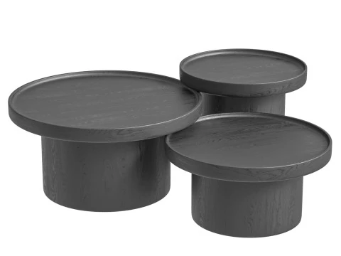 Most popular Solid Wood Coffee Table 3D Model