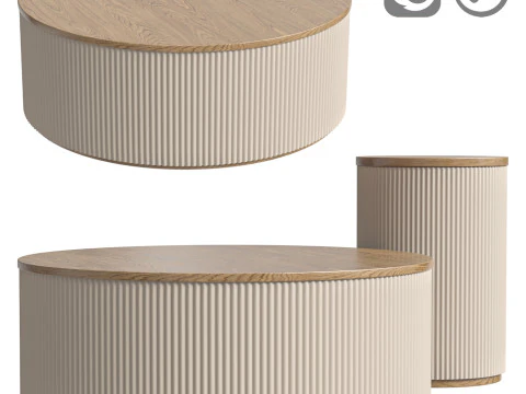 Багатофункціональний журнальний столик 3D Модель