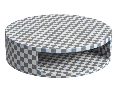 Hot sale luxury popular style coffee table solid oak furniture coffee tables Modello 3D