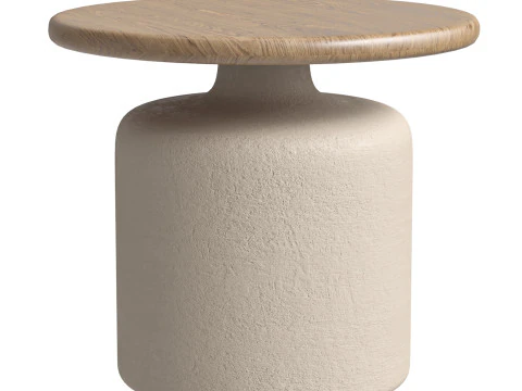 Luxuri&ouml;ser, moderner, skandinavischer, einfacher Teetisch und Couchtisch aus Eichenholz 3D Modell