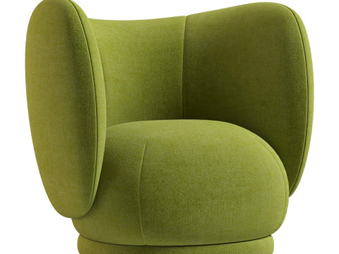 Rico Lounge Chair Louisiana 3D Model