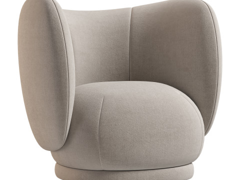 Rico Lounge Chair Louisiana Modelo 3D