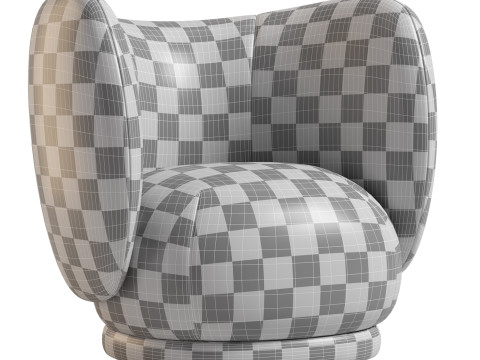 Rico Lounge Chair Louisiana Modelo 3D