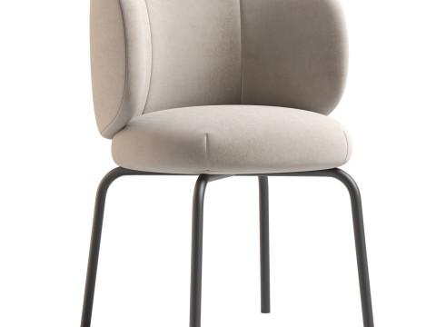 Rico Dining Chair Model 3D