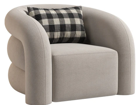 NOVELLE Armchair 3D Model