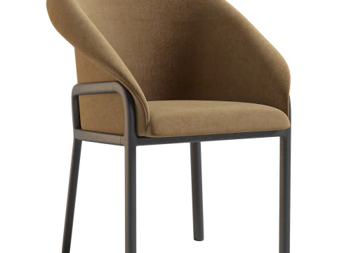 Minimalist Organic Chair 3D Model