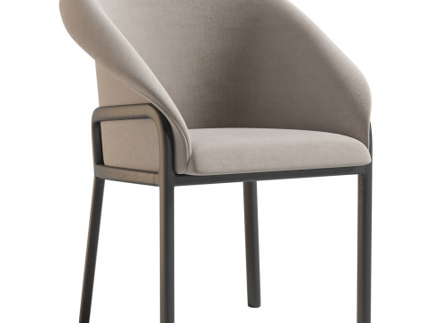Minimalist Organic Chair Modelo 3D