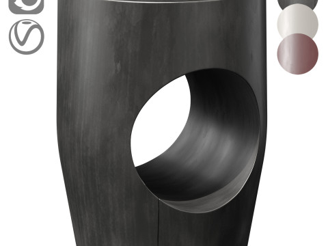Sofa table Koldi By La Redoute Modelo 3D
