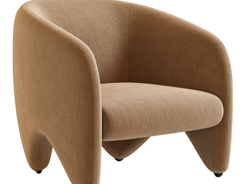 Yuzu Armchair By Arflex 3D Model