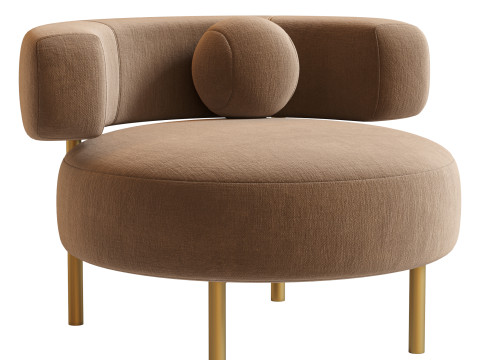 CHAIR THOMPSON Model 3D