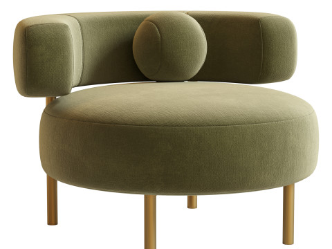 CHAIR THOMPSON Model 3D