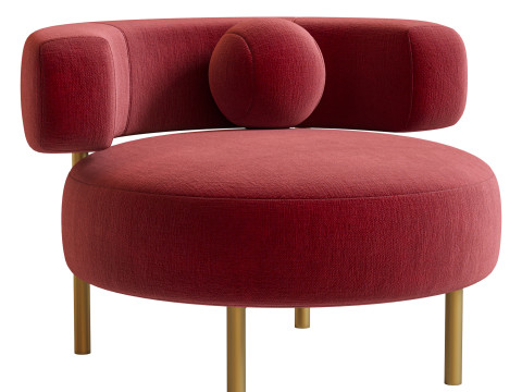 CHAIR THOMPSON Model 3D