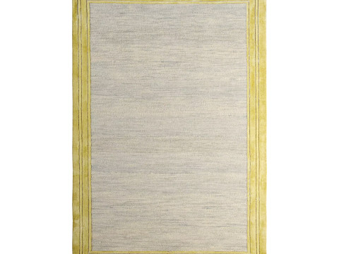 Wool Blend Tufted Tassel Rug Model 3D