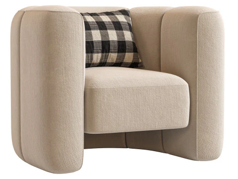 Mila Chair 3D Model