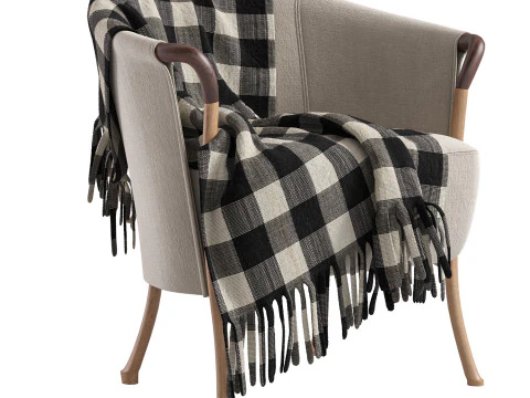 Armchair PROGETTI 63230 By Giorgetti 3D Model