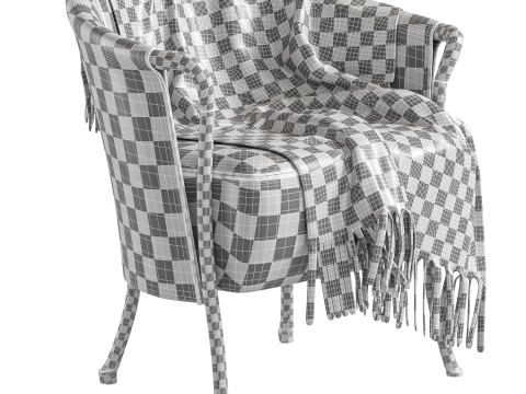 Armchair PROGETTI 63230 By Giorgetti Modello 3D