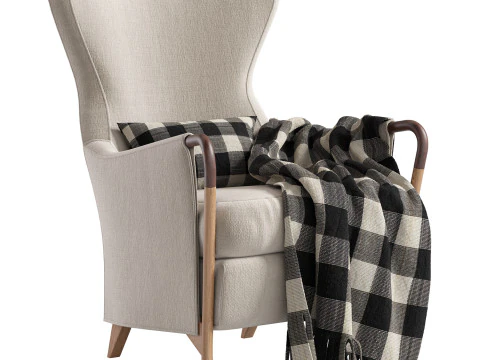 Poltrona PROGETTI 63340 By Giorgetti Modelo 3D