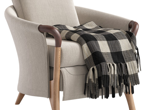 Armchair PROGETTI 63370 By Giorgetti 3D-Modell