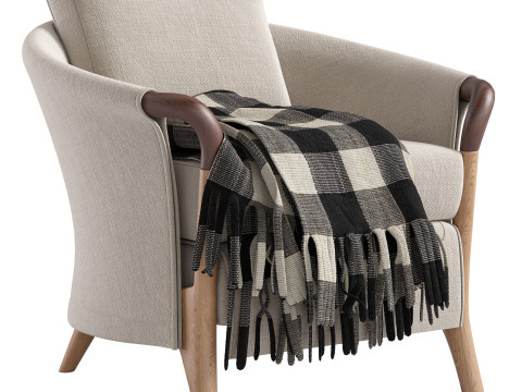 Armchair PROGETTI 63370 By Giorgetti Modello 3D