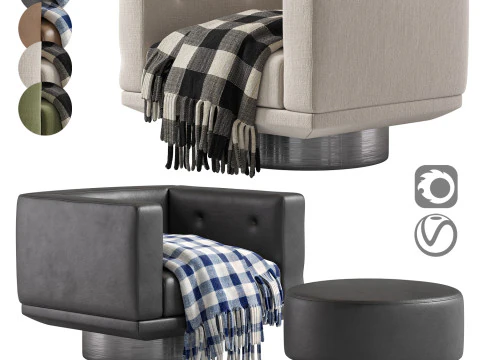 Poltrona Sally Modello 3D