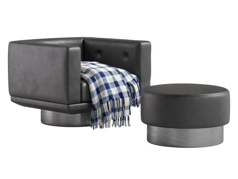 Poltrona Sally Modello 3D