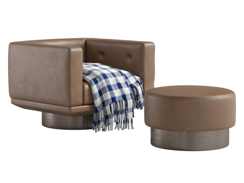 Sally Armchair Model 3D