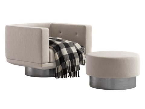 Sally Armchair Model 3D