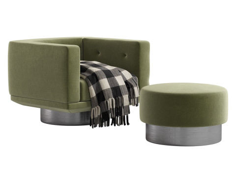 Sally Armchair Model 3D