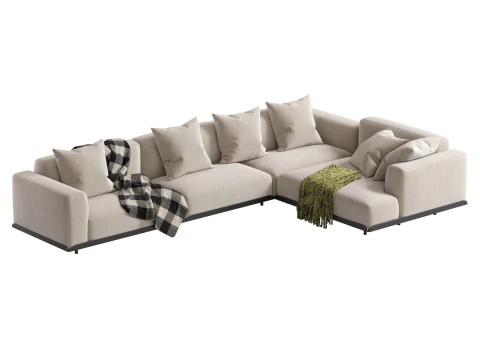 Arflex Claudine L Sofa 3D Model